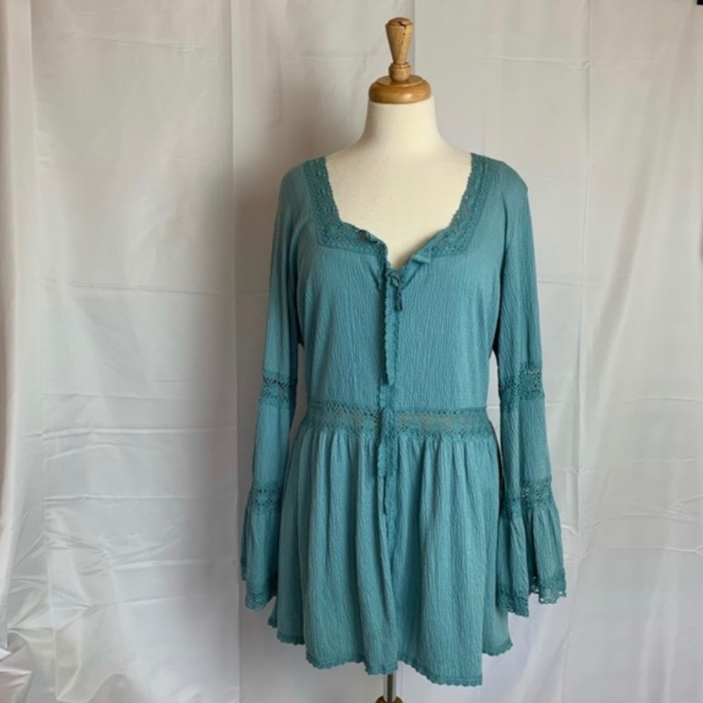 Denim 24/7 Bohemian Tunic - Large